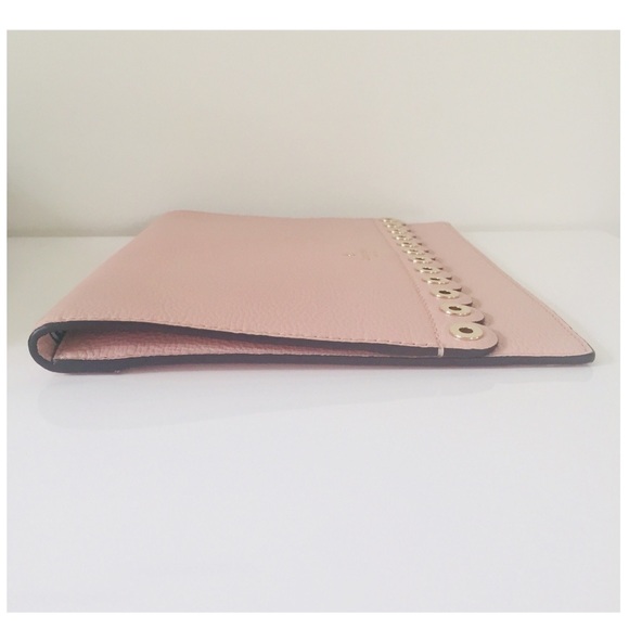 🚫SOLD NWT KATE SPADE Mallo Blush Pink Clutch Bag - Picture 3 of 8